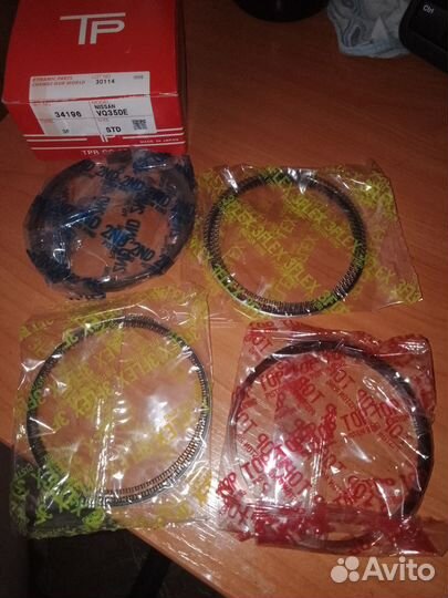 Кольца поршневые VQ35-DE 34196 STD