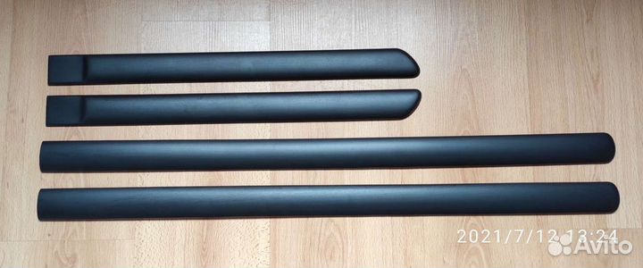 Молдинги защитные на двери Kia Rio 4 X-Line