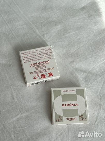 Hermes barenia парфюм 7.5 мл