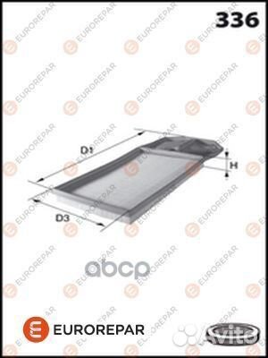 Фильтр воздушный seat ibiza, skoda fabia, rooms