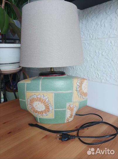 Лампа настольная, ночник керамика+ IKEA