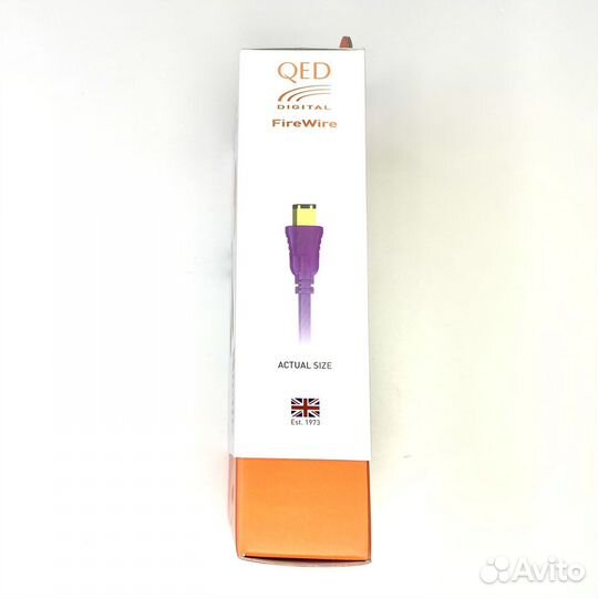 Кабели FireWire 6-4pin с переходниками QED (U.K.)