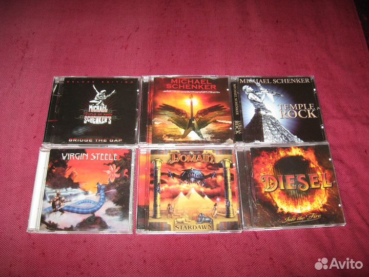 CD диски Doro, Warlock, Cinderella