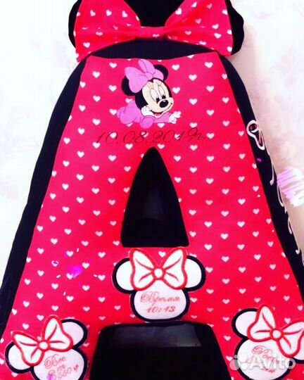 Буквы подушки