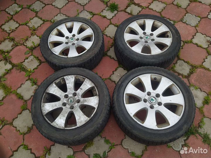 Диски r16 skoda superb 2 оригинал диски r 16