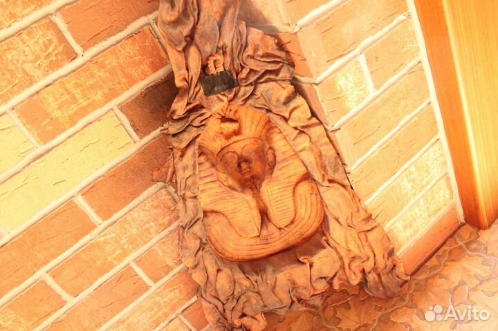 Панно из кожи верблюда