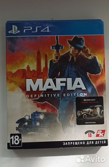 Игра для ps4 mafia
