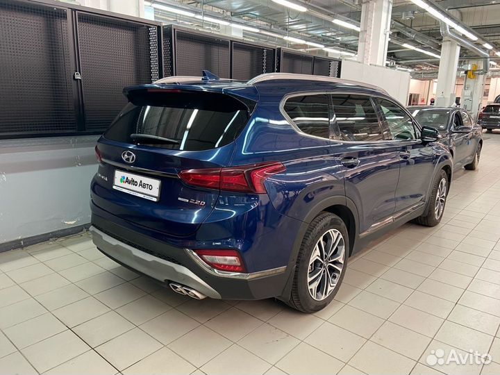 Hyundai Santa Fe 2.2 AT, 2019, 230 305 км