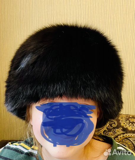 Шапка зимняя меховая женская