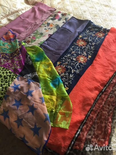 Шарфы палантины платки