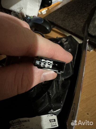 Опель Астра J GTC Внутренняя часть левого фонаря