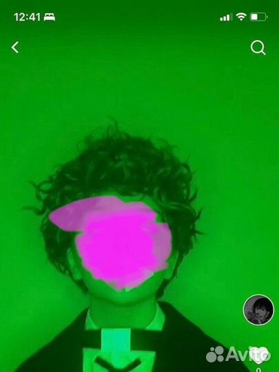 Парик кудрявый