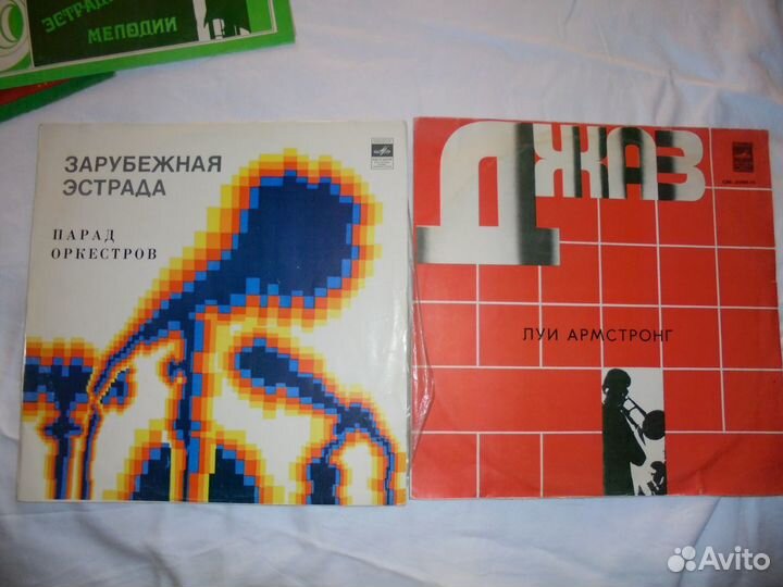 Пласт винил 70х инструм эстрад муз+народн бард пес