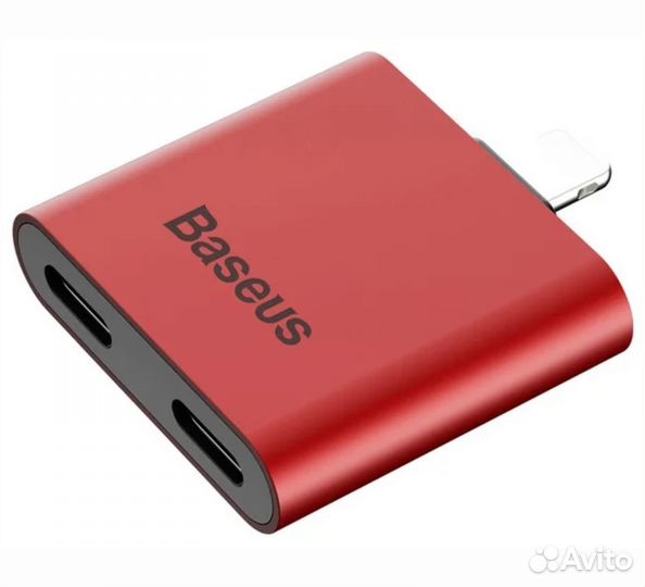 Адаптер-переходник Baseus L39 Lightning to 2x