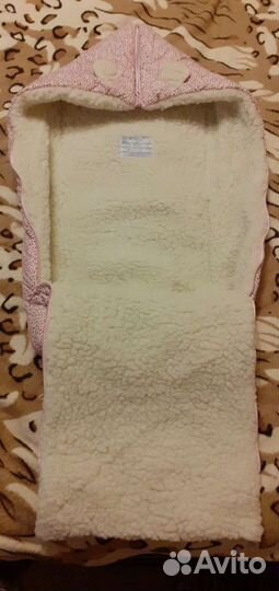 Конверт в коляску на овчине