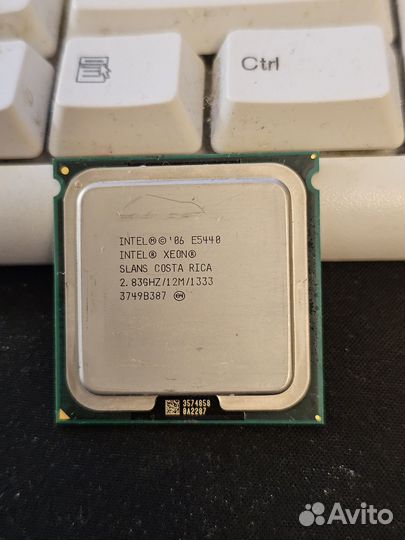Intel xeon e5 5440 2.8/3.7GHz 4 ядра-4 потока