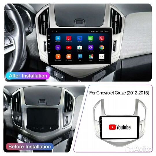 Магнитола на Chevrolet Cruze (2012-2015), 2gb