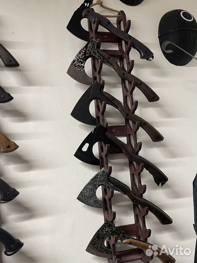 Кованые топоры и ножи тяпки