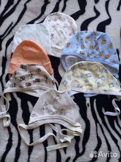 Шапочки для младенцев