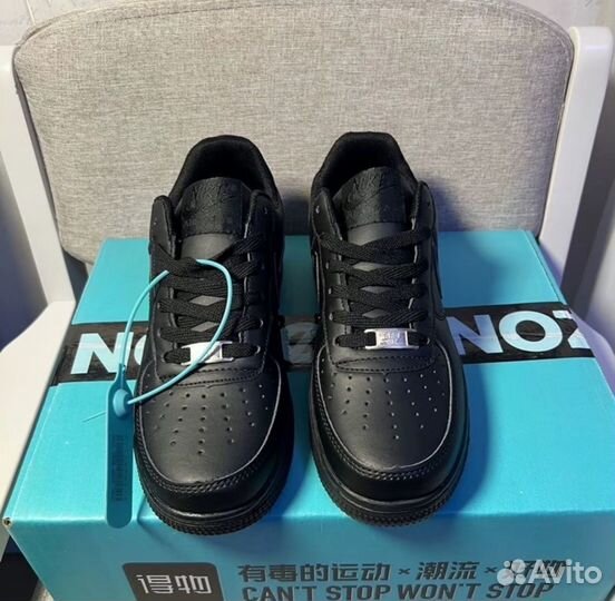 Nike air force 1 black оригинал