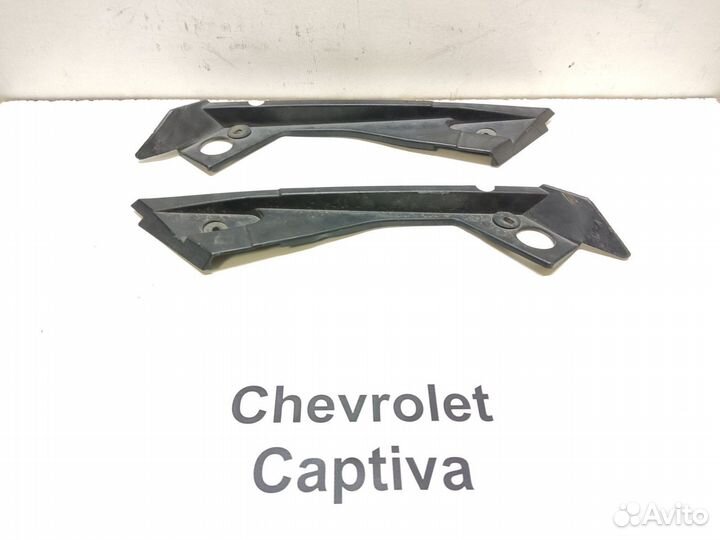 Накладка (ресничка) под фару Chevrolet Captiva, 09