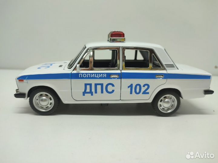 Машинка металлическая ваз 2106 Дпс