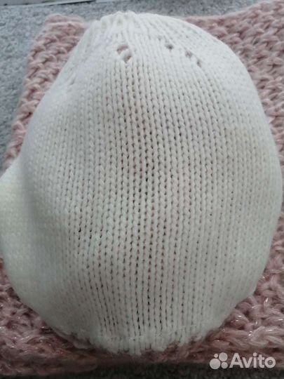 Комплект шапка и снуд