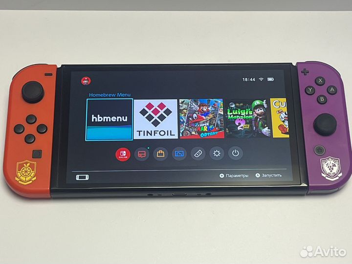 Nintendo switch oled прошитая чип