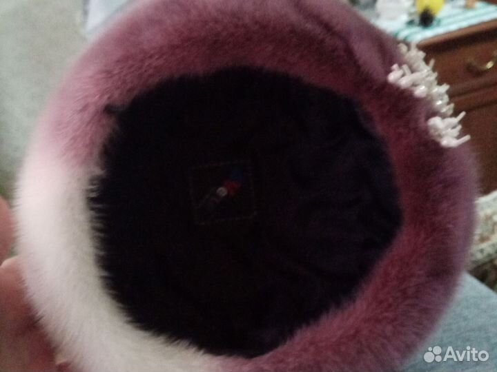 Берет норковый