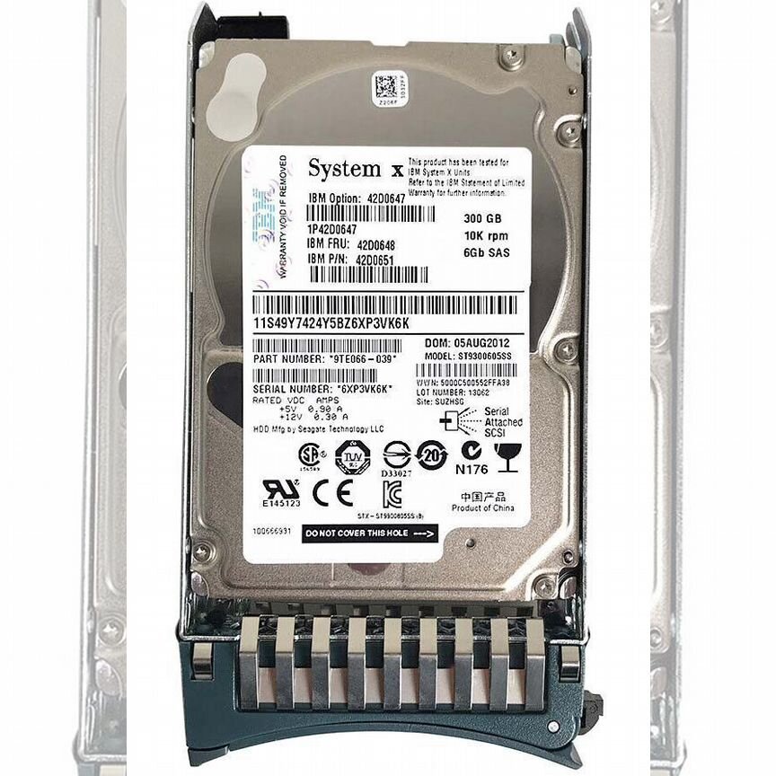 [90Y8917] Жесткий Диск Ibm 90y8917 300gb 10000 Sas 2,5" Hdd