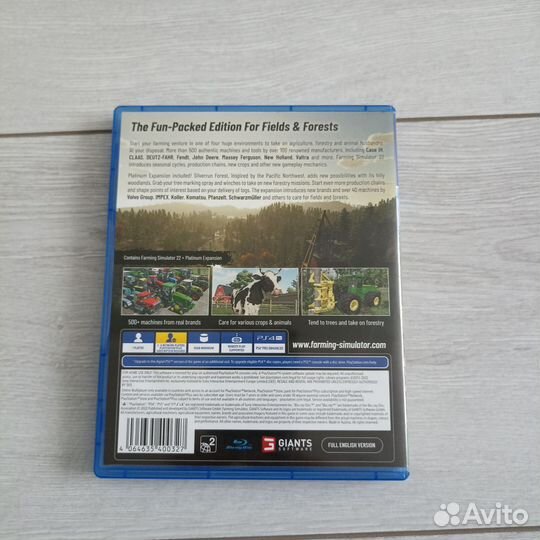 Farming simulator 22 ps4 Премиум edition