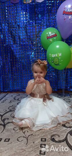 Платье на девочку от 1 до 2 лет