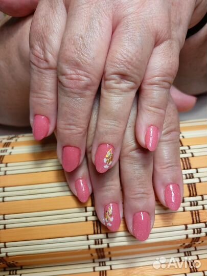 Маникюр с покрытием шеллак