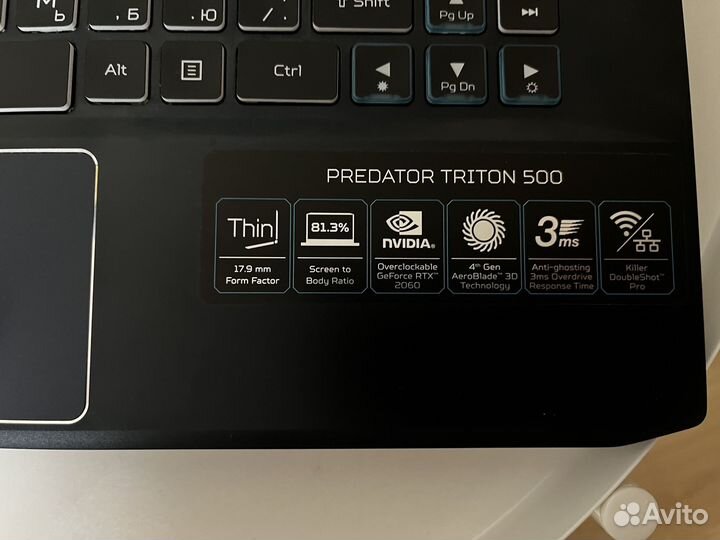 Ноутбук Acer Predator Triton 500