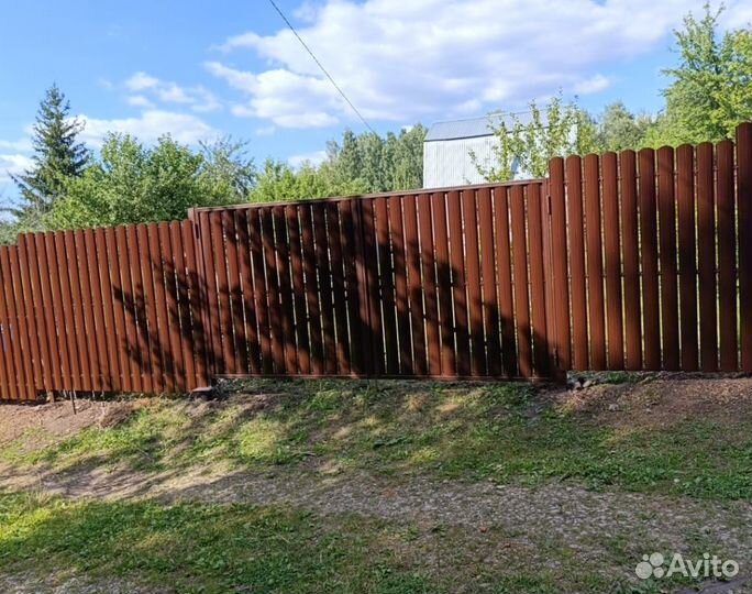 Ворота с калиткой