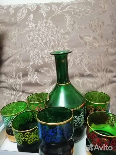 Винтаж Графин и стаканы