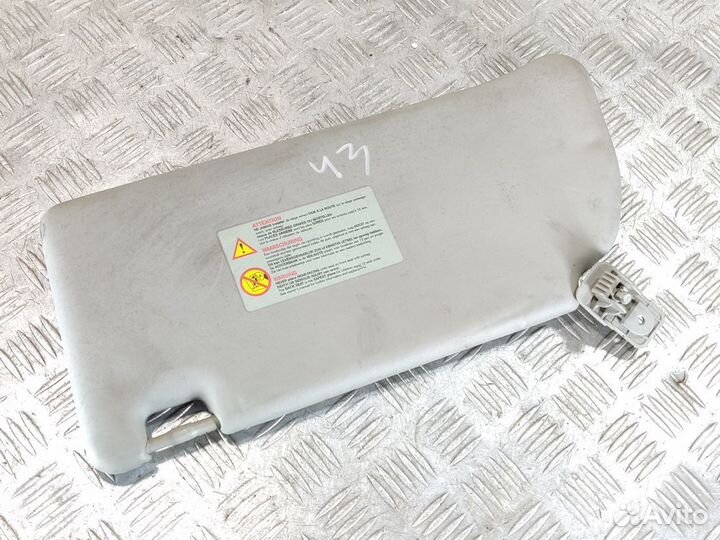 Козырек солнцезащитный Nissan Navara d40