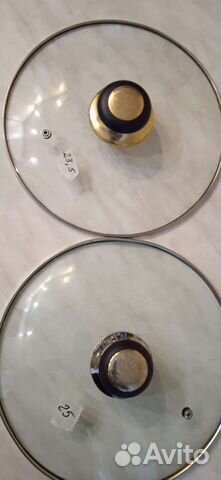 Крышки стекло бу для кастрюль и сковородок