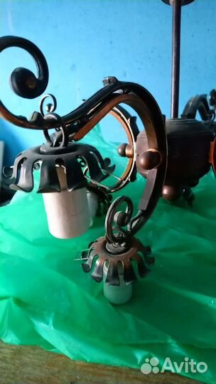 Люстра /Бронза/Винтаж