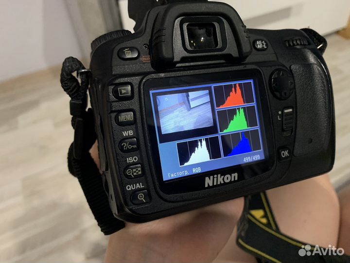 Зеркальный фотоаппарат nikon d80