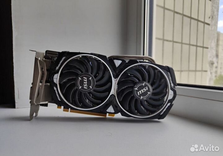 Видеокарта rx580 8gb msi