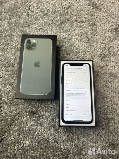 iPhone 11 Pro 256gb идеал / акб 82 / sim