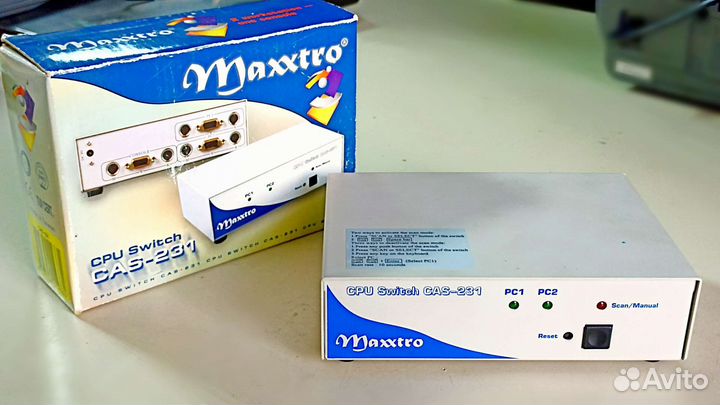 Переключатель Maxxtro CPU Switch CAS-231