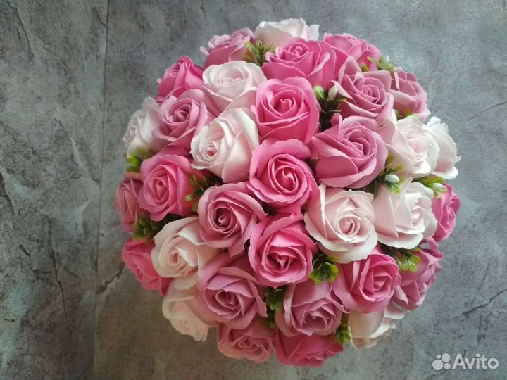 Букет из мыла