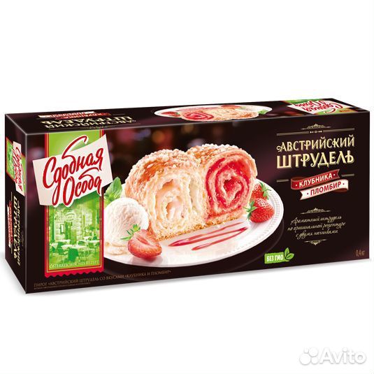 Пирог Сдобная Особа Австрийский штрудель Клуб Плом