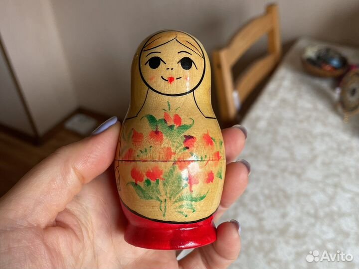 Матрешка из 5 кукол СССР