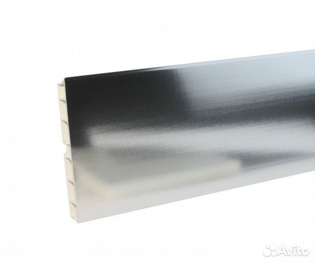 Цоколь пвх Зеркало с уплотнителем (3200*95)