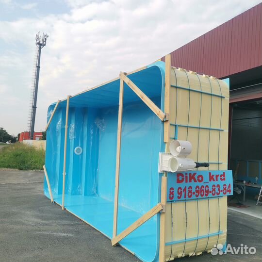 Бассейн 6*3*1,5