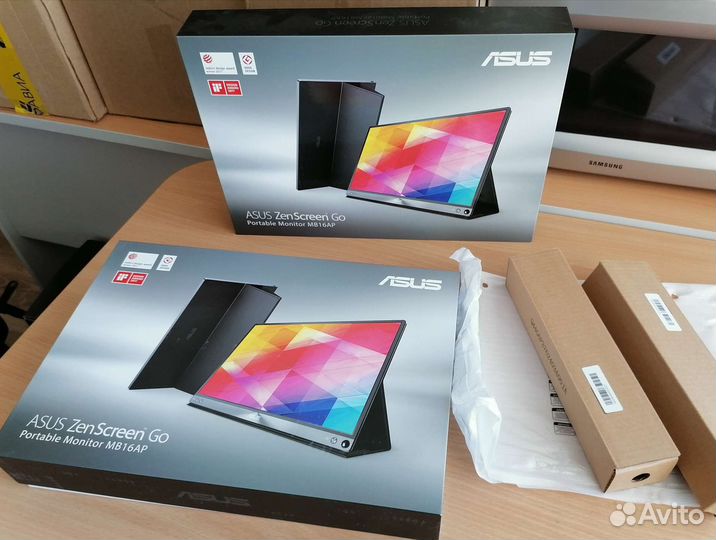 Портативный монитор asus