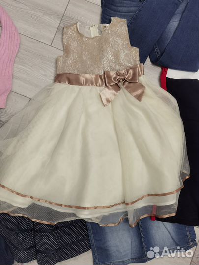 Огромный пакет вещей для девочки 6 лет